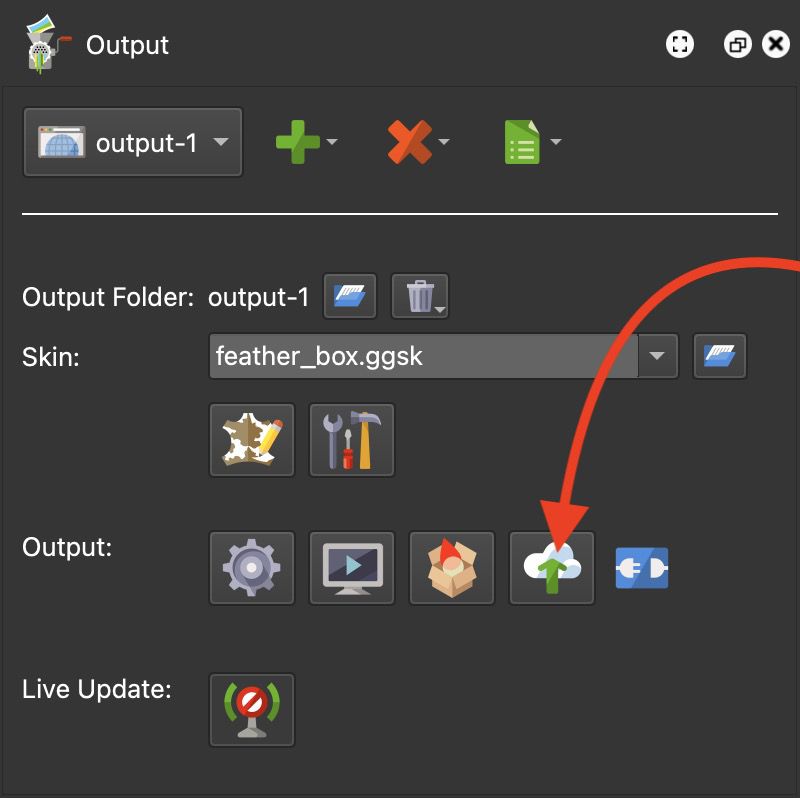 Upload to Cloud