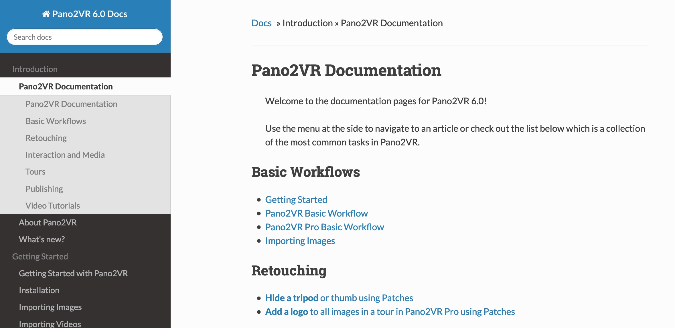 Offline Documentation